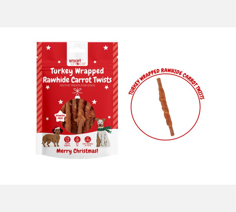 Festive Pigs In Blankets Dog Treat